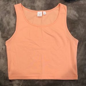 Salmon crop top!